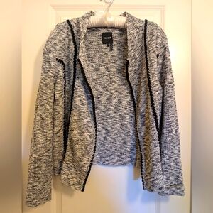 NIC & ZOE❄️SALE: END OF WINTER❄️lightweight Woven Knit Cardigan Blazer